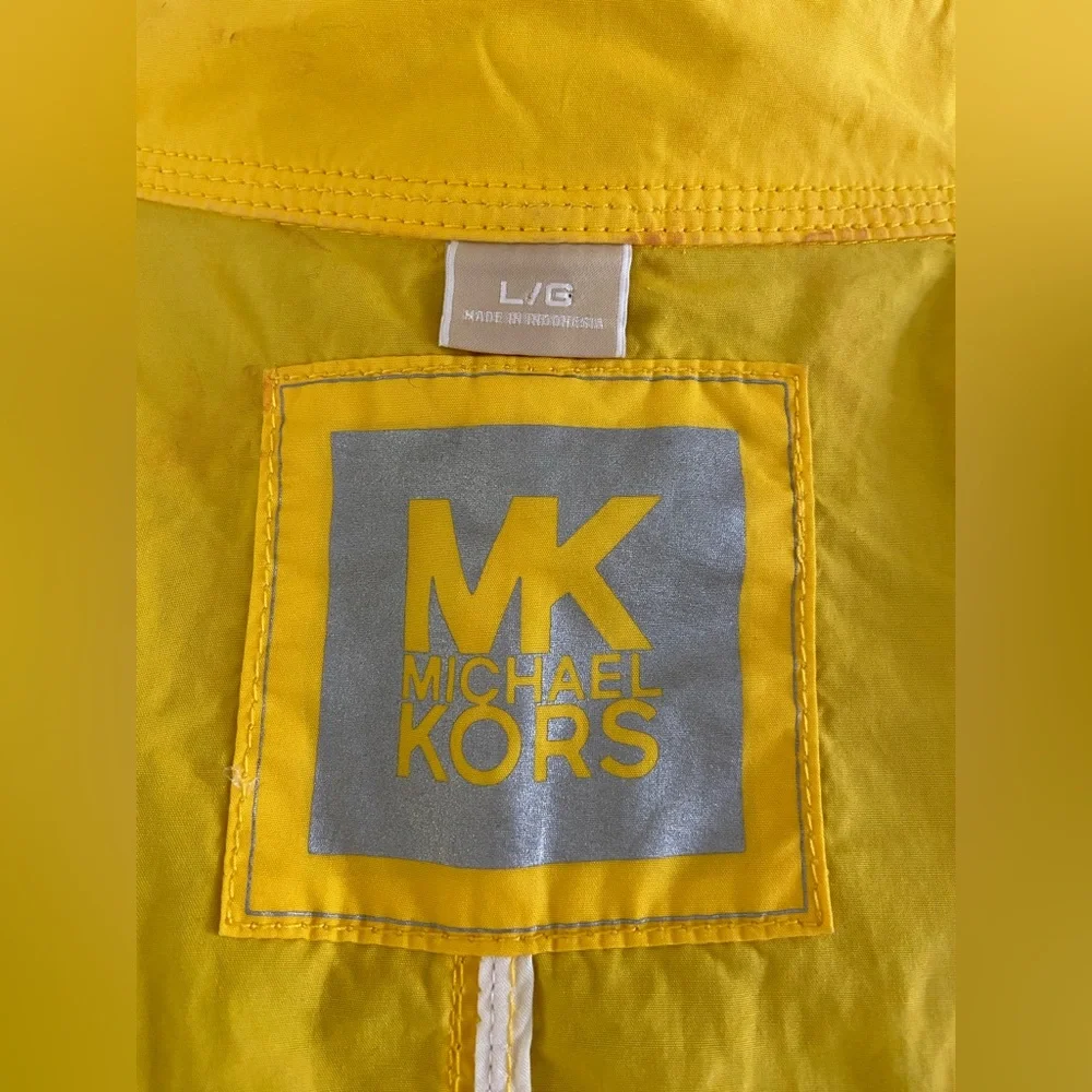 Michael Kors Trench Coat Windbreaker Jacket - Picture 8 of 12